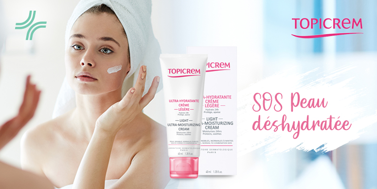Luttez contre la peau déshydratée en hiver ! Ma Routine Beauté Visage Topicrem