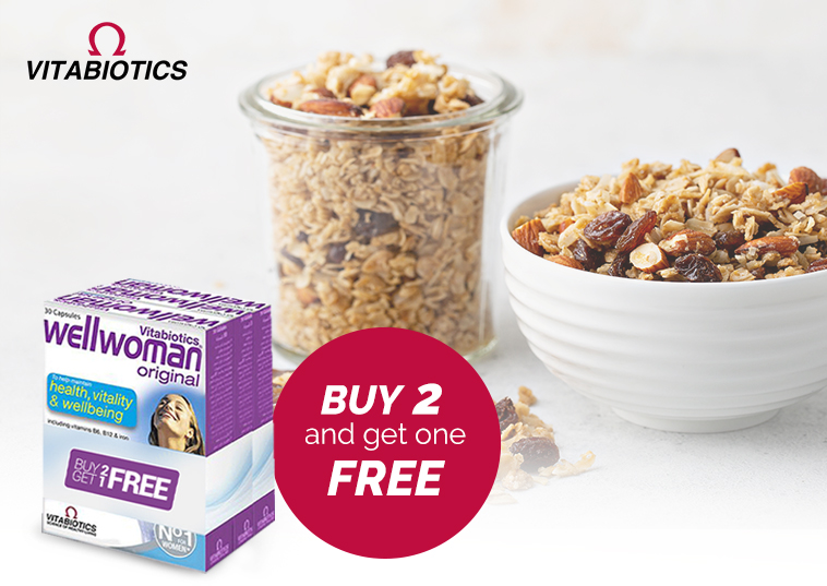 Buy 2 Wellwoman Get 1 Free