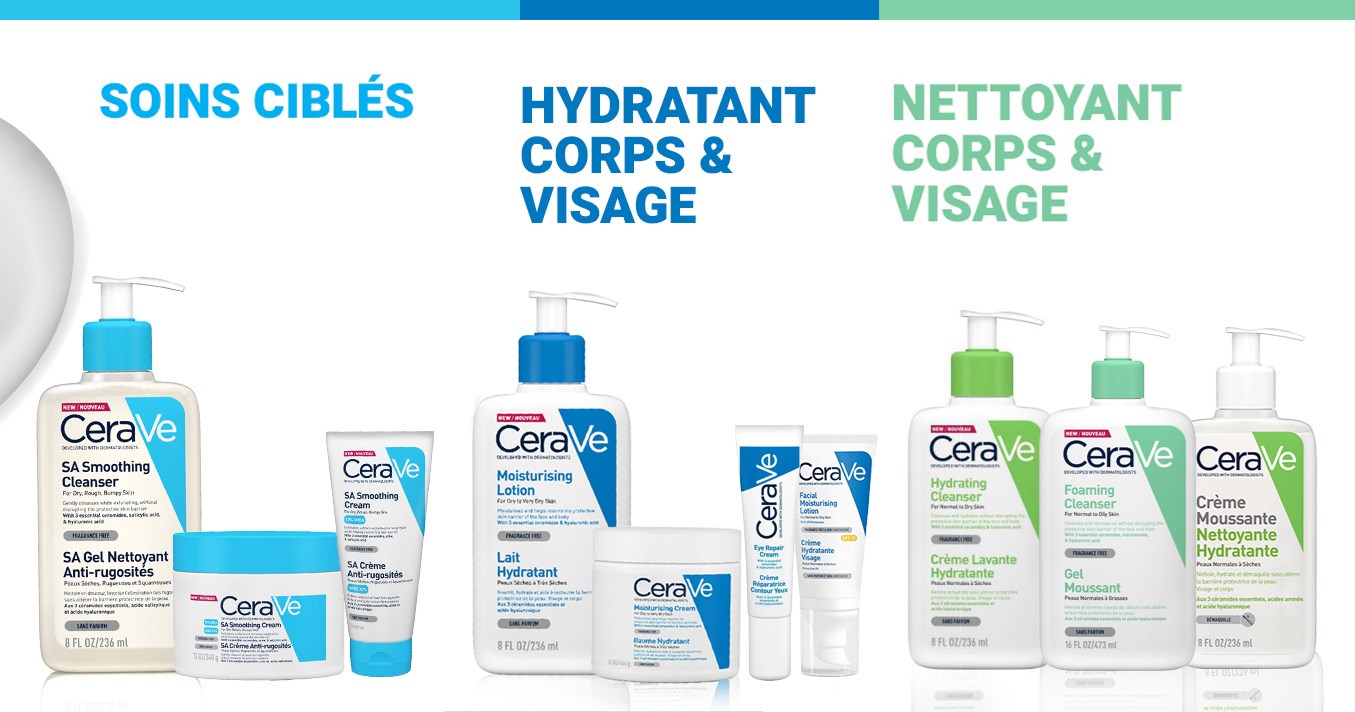 Cerave Le Rouges Revitalisez votre peau avec les produits dermatologiques de CeraVe ...
