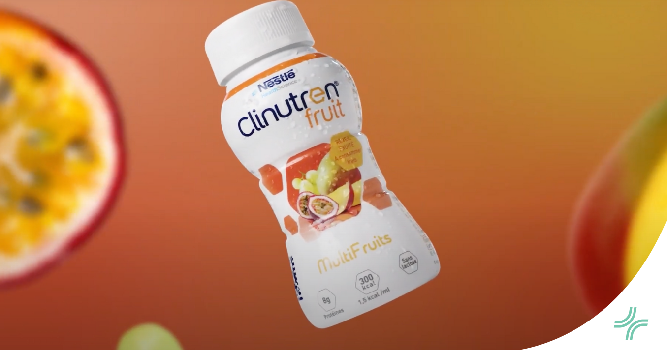 Clinutren Fruit, la gamme de boissons nutritionnelles de Nestlé Health Science