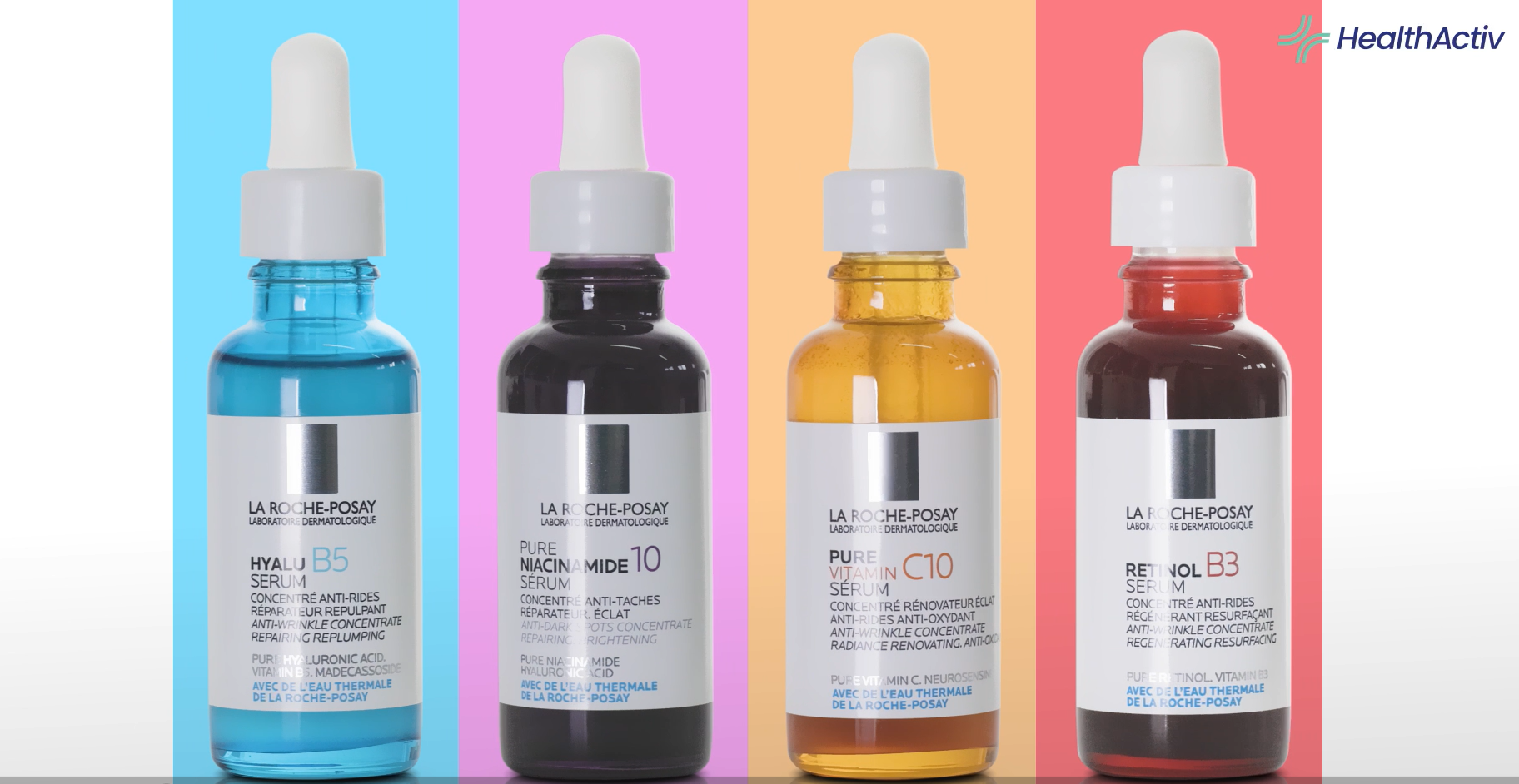 Les sérums du laboratoire La Roche-Posay