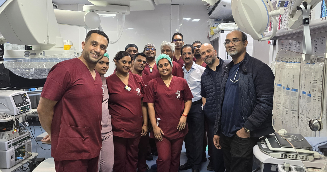 Cardiac Care Mauritius Launch of the First Public-Sector Electrophysiology Programme